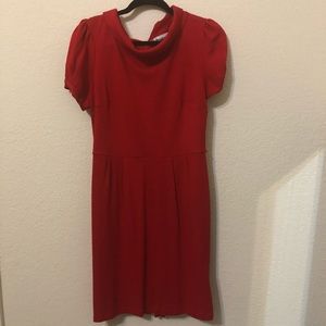 Vintage Calvin Klein Madmen Red workwear dress